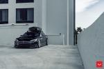 Tesla Model S P85+ on Vossen Wheels (CV10) 2019 года